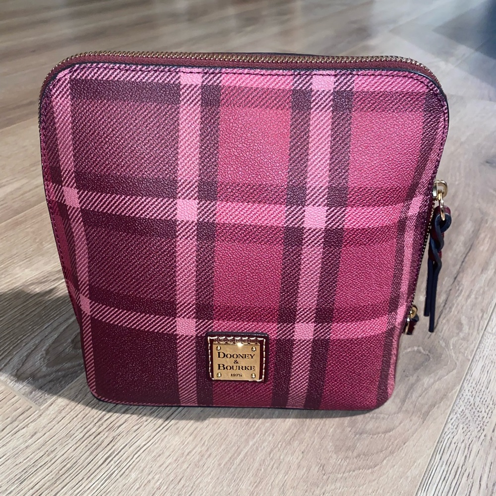 Dooney & Bourke Red Plaid Crossbody
